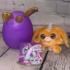 Rainbocorns Bunnycorn Surprise by ZURU purple egg w/plush toy
